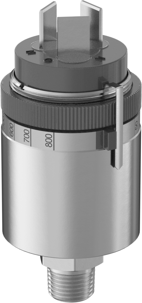 Kompakt Basınç Şalteri, Hızlı Ayırma, 1/8 NPT, 100-800 PSI Ayar Noktası
