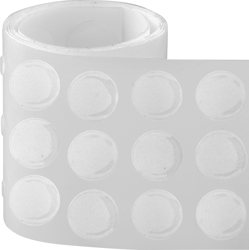 Düşük Sürtünmeli UHMW Bant Şekilleri, 1/2" Çaplı Disk