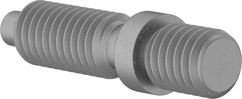 Add-A-Handle Çelik Geri Çekilebilir Yaylı Piston, Bükümlü Kilit, 10-32 Diş Boyutu