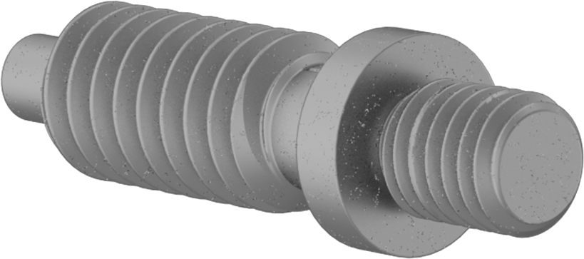 Add-A-Handle Çelik Geri Çekilebilir Yaylı Piston, Bükümlü Kilit, 1/4"-20 Diş Boyutu