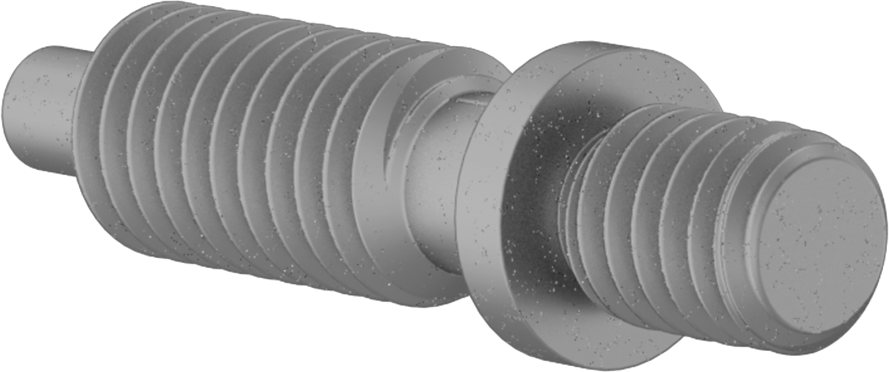 Add-A-Handle Çelik Geri Çekilebilir Yaylı Piston, Bükümlü Kilit, 3/8"-16 Diş Boyutu