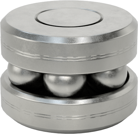 Eksenel Bilyalı Rulman, 5/8" Çaplı Mil Uçları için