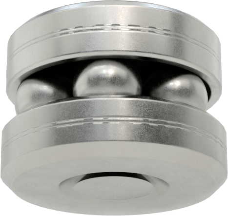 Eksenel Bilyalı Rulman, 5/8" Çaplı Mil Uçları için