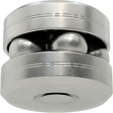 Eksenel Bilyalı Rulman, 3/4" Çaplı Şaft Uçları için