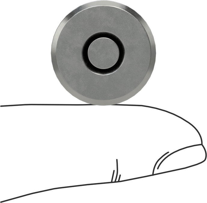 Eksenel Bilyalı Rulman, 3/4" Çaplı Şaft Uçları için
