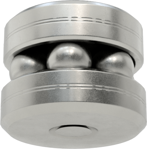 Eksenel Bilyalı Rulman, 1-1/8" Çaplı Mil Uçları için