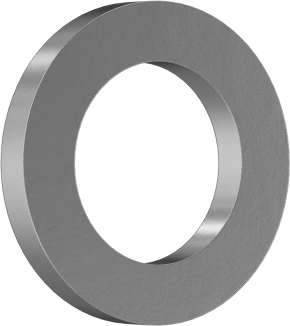 Çok Amaçlı Baskı Yatağı, 5/8" Mil Çapı için, 1" OD, 1/8" Kalınlık