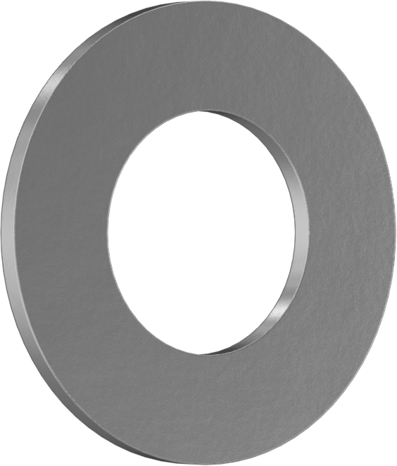 Çok Amaçlı Baskı Yatağı, 5/8" Mil Çapı için, 1-3/16" OD, 1/16" Kalınlık