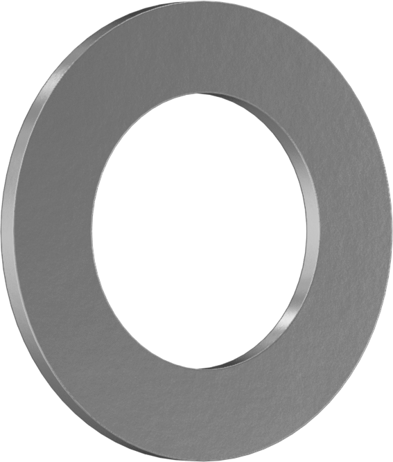 Çok Amaçlı Baskı Yatağı, 3/4" Mil Çapı için, 1-1/4" OD, 1/16" Kalınlık