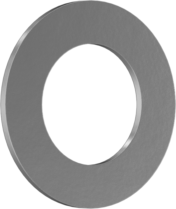 Çok Amaçlı Baskı Yatağı, 7/8" Mil Çapı için, 1/16" Kalınlık