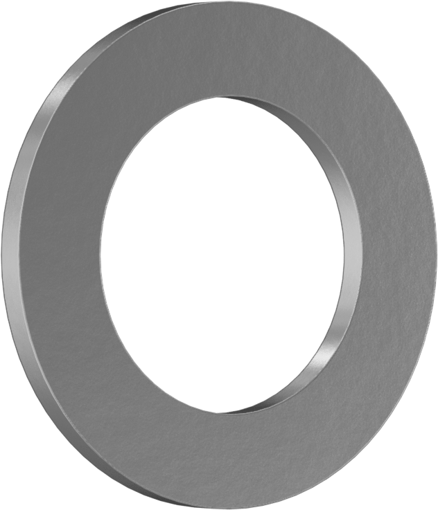 Çok Amaçlı Baskı Yatağı, 1-1/4" Mil Çapı için, 1/8" Kalınlık
