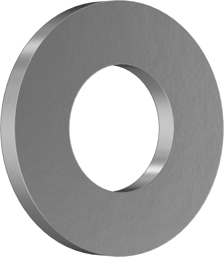 Çok Amaçlı Baskı Yatağı, 5/16" Mil Çapı için, 5/8" OD, 1/16" Kalınlık