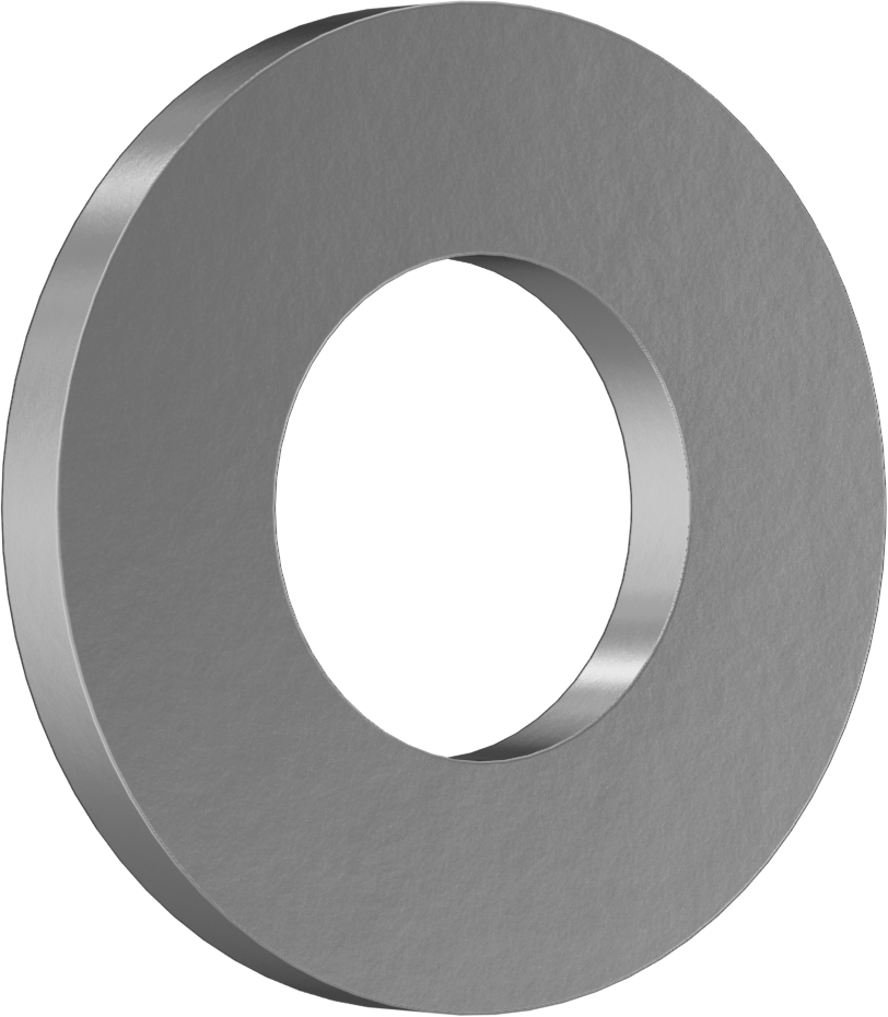 Çok Amaçlı Baskı Yatağı, 5/8" Mil Çapı için, 1-1/4" OD, 1/8" Kalınlık