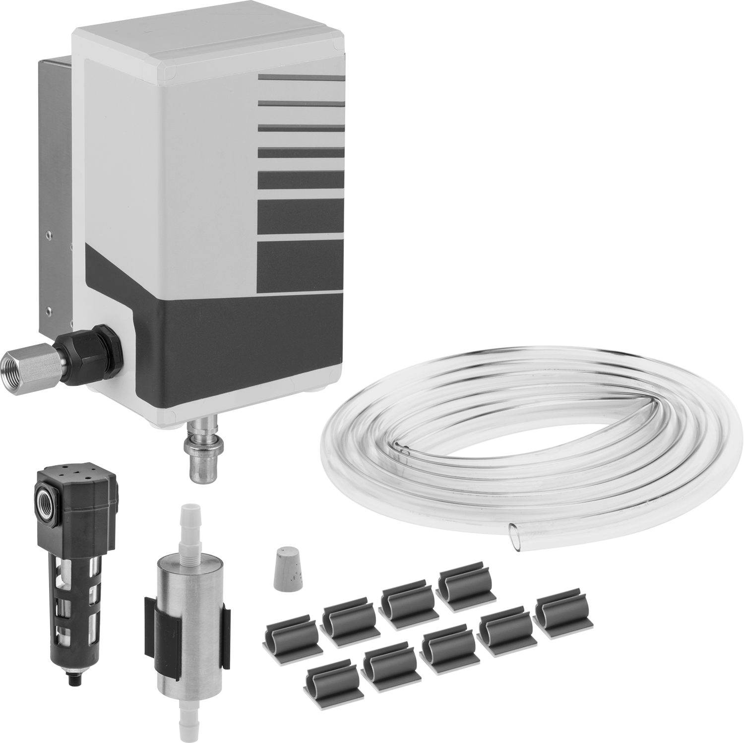 Yıkanabilir Muhafaza-Soğutma Vorteks Tüpü, Sabit Termostatlı, Quiet, 2500 Btu/hr.