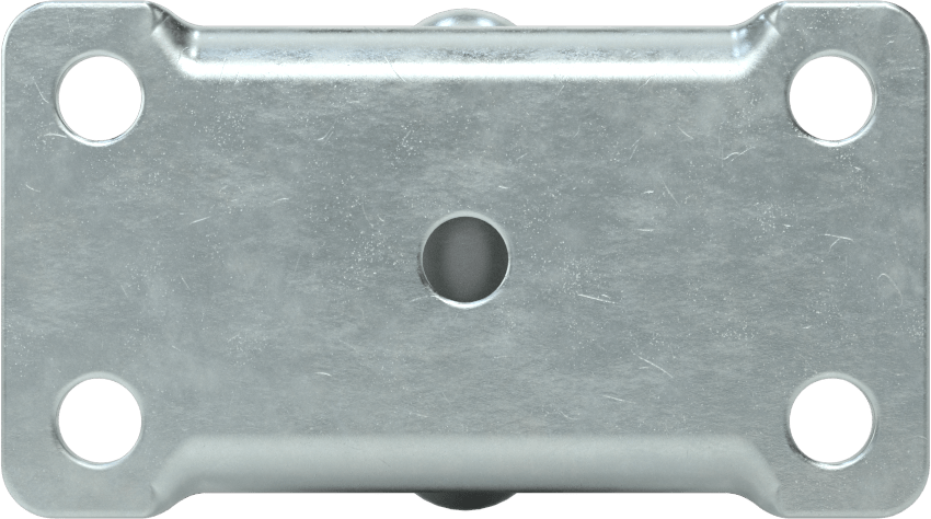 Cart-Smart Tekerlek, 2" Çaplı Metal Tekerlekli Sert