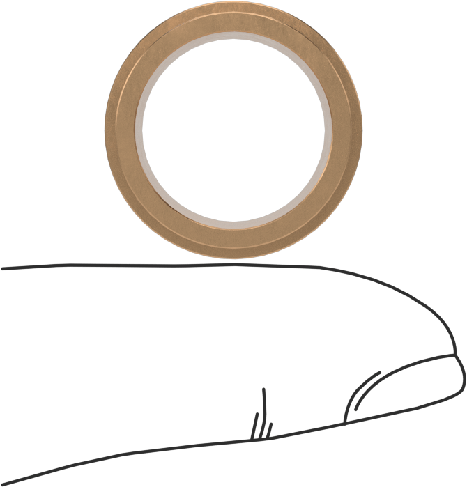 Yüksek Mukavemetli 932 Bronz Flanşlı Kovanlı Rulman, 5/8“ Mil Çapı ve 3/4” Muhafaza İç Çapı için, 1/2" Uzunluk