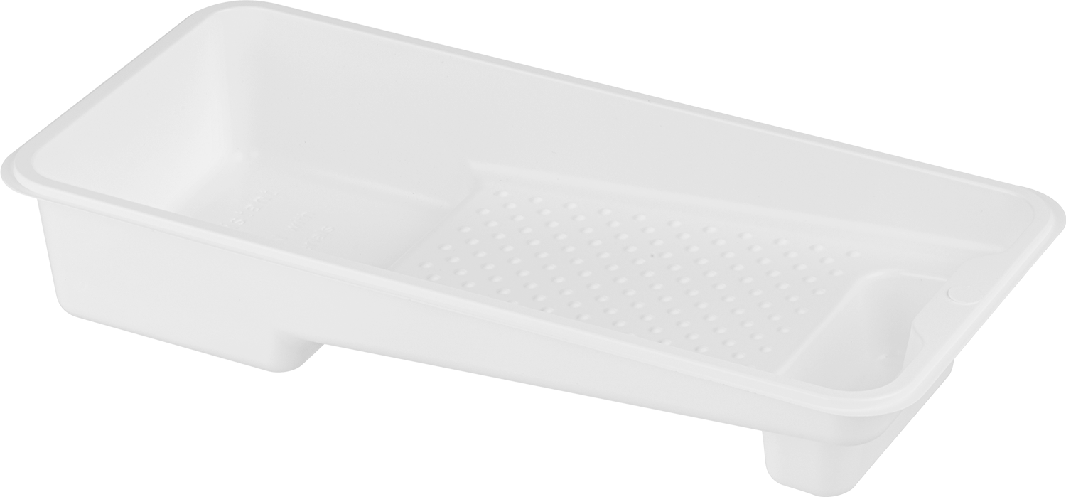 Boya Tepsisi, Plastik, 4" Uzunlukta Silindir Kapağı, 8 FL oz Kapasite