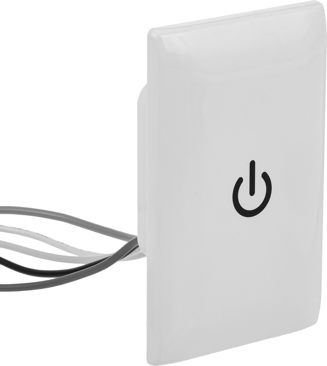White ABS Switch for 1 Gang