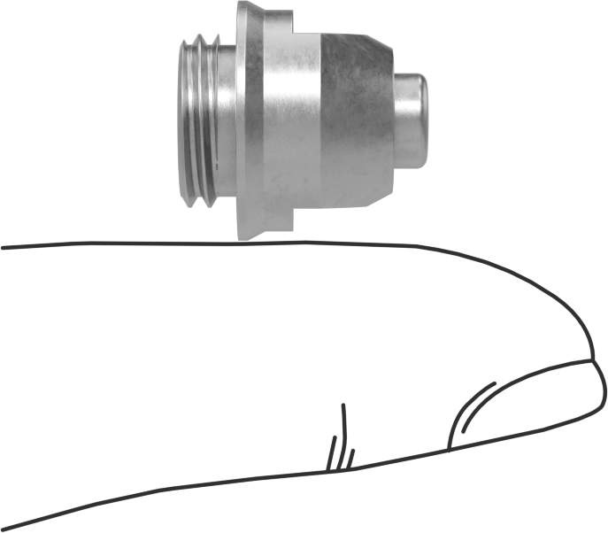 Thermal Dynamics Pch/M-51 Plazma Kesici Torcu için Kesme Ucu