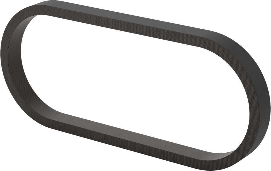 Naylon Örgü Yastıklı Zımpara Bandı, Alüminyum için, Yumuşak Metaller, ve Metal Dışı Malzemeler, 3/8" Genişlik, 13" Uzunluk