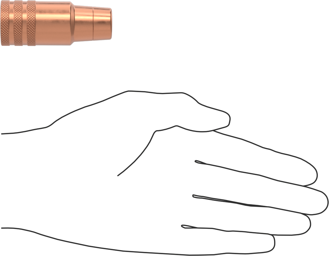 Nozzle for Recessed, Tweco Spraymaster 250&350