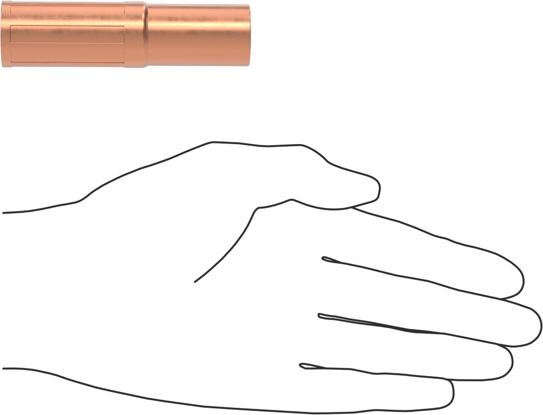 Nozzle for Lincoln Magnum 300 and 400