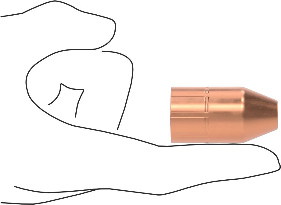 Nozzle for Miller M-15, M-10, M-100 and M-150