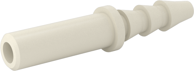 Sıcak İçme Suyu Push-to-Connect Bağlantı Elemanı, Düz Adaptör, 6 mm Boru Mil Dış Çapı, 4 mm iç çaplı boru için