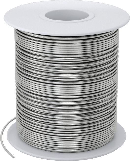 Elektrik Uygulamaları için Kurşunsuz Lehim, Reçine Akı Çekirdeği, %97 Kalay, 0,031" Çap, 1 lb.