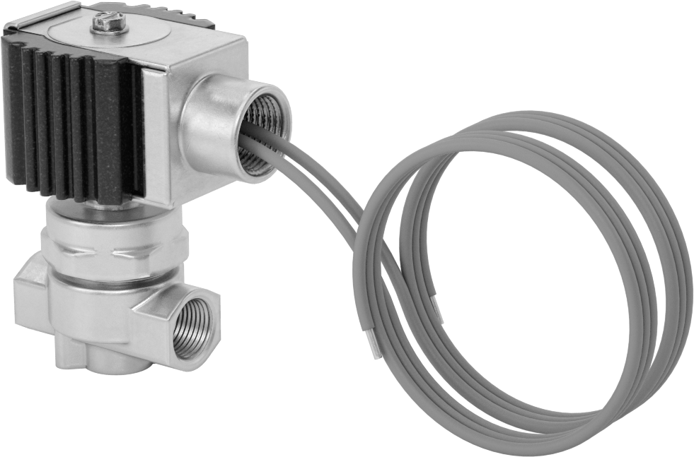 Deterjan için Yoğun Kullanım Solenoid Açma/Kapama Valfi, 3/8 NPT Dişi