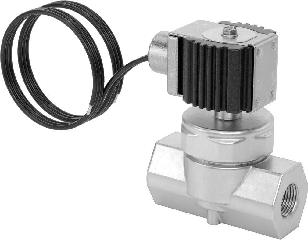 Deterjan için Yoğun Kullanım Solenoid Açma/Kapama Valfi, 1 NPT Dişi