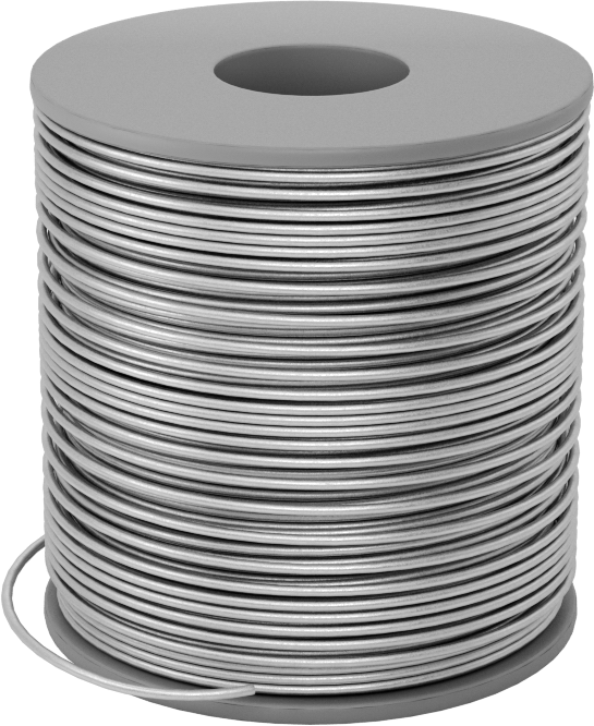 Elektrik Uygulamaları için Kurşunsuz Lehim, 1 lb., 040" Çap, 420°F Erime Sıcaklığı