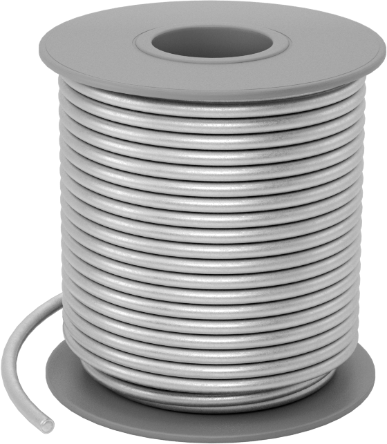 Elektrik Uygulamaları için Kurşunsuz Lehim, Reçine Akı Çekirdeği, %97 Kalay, 0,093" Çap, 1 lb.