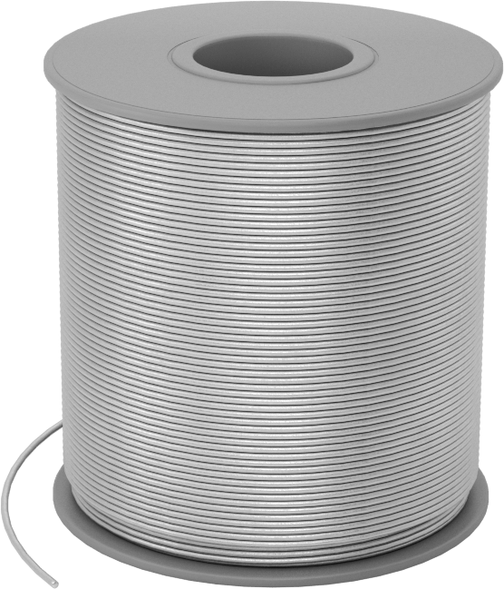 Elektrik Uygulamaları için Kurşunsuz Lehim, 1 lb., 0,020" Çap, 420°F Erime Sıcaklığı