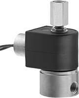 Doğal Gaz, Propan ve Bütan için Egzoz Portlu Solenoid Açma/Kapama Vanaları