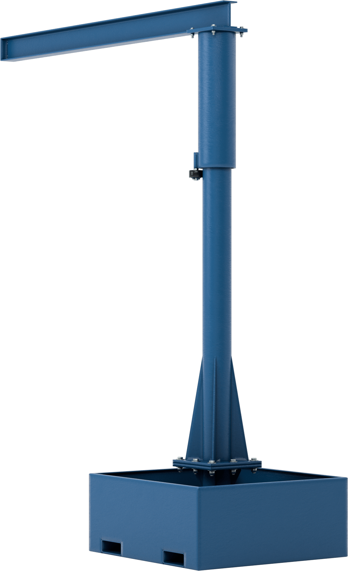 Hareketli Dönen Vinç, 1/8 Ton Kapasite