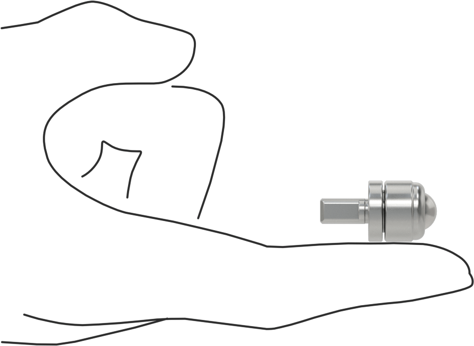 Brinell Sertlik Testleri için Bilyalı Sertlik Ölçerler, 10 mm Çap