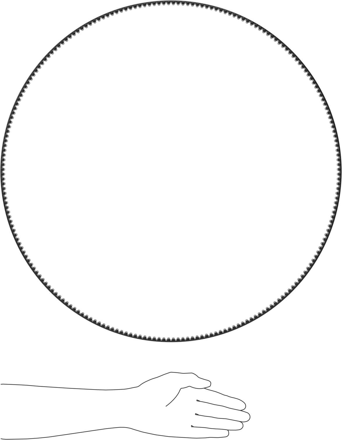 Ultra Yüksek Mukavemetli Poli Zincir Zaman Kayışı, 21 mm Genişlik, Anma Numarası 1760-8m-21