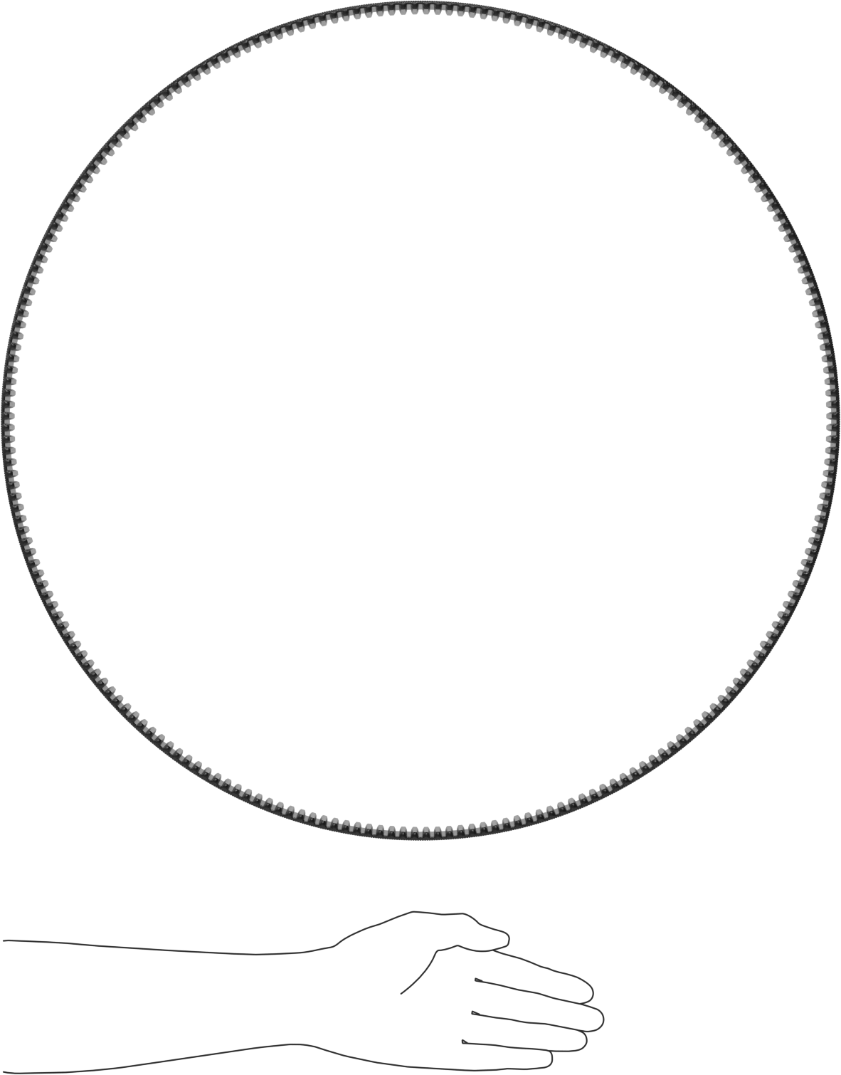 Ultra Yüksek Mukavemetli Poli Zincir Zaman Kayışı, 36 mm Genişlik, Anma Numarası 1792-8m-36