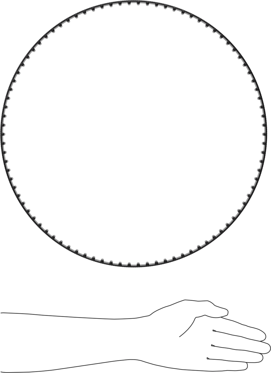 Ultra Yüksek Mukavemetli Poli Zincir Zaman Kayışı, 20 mm Genişlik, Anma Numarası 1260-14m-20