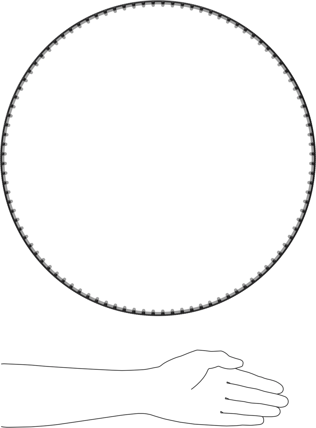 Ultra Yüksek Mukavemetli Poli Zincir Zaman Kayışı, 37 mm Genişlik, Anma Numarası 1400-14m-37