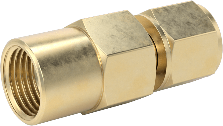 Sıkıştırılmış Gaz için Hortum Bağlantı Elemanı, Adaptör, CGA-032 x 022, 5/8“-18 x 9/16”-18 UNF Dişi