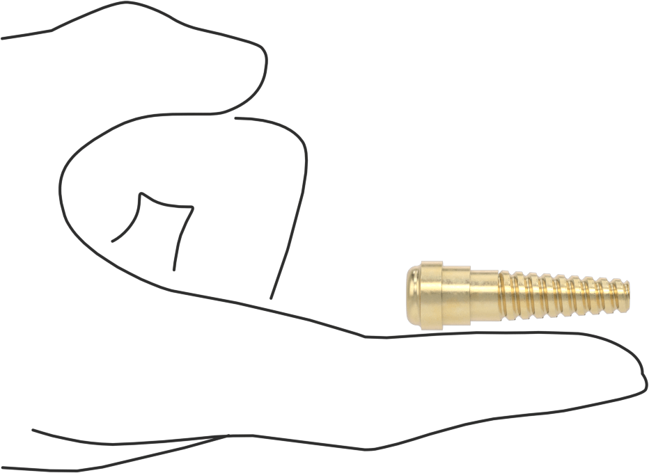 Sıkıştırılmış Gaz için Hortum Bağlantı Elemanı, 1/4" Hortum İç Çapı için Spiral Dikenli Adaptör, Anma Ölçüsü B