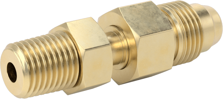 Sıkıştırılmış Gaz için Hortum Bağlantı Elemanı, Adaptör, CGA-032, 5/8"-18 UNF Sağ Erkek x 1/4 NPT Erkek