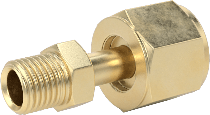 Sıkıştırılmış Gaz için Hortum Bağlantı Elemanı, CGA-022, 9/16“-18 Dişi x CGA-020 3/8”-24 Erkek UNF