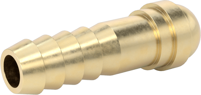 Sıkıştırılmış Gaz için Hortum Bağlantı Elemanı, 5/16" Hortum İç Çapı ve CGA Numaraları 022 ve 023 için Dikenli Adaptör