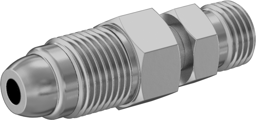 Sıkıştırılmış Gaz için Hortum Bağlantı Elemanı, Adaptör, CGA-032 x 022, 5/8“-18 x 9/16”-18 UNF Erkek