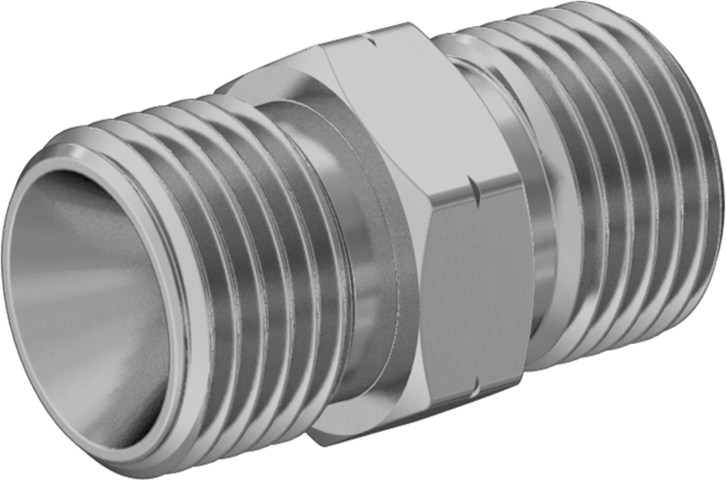 Sıkıştırılmış Gaz için Vidalı Hortum Bağlantısı, Konektör, CGA Numara 022, 9/16"-18 UN/UNF Sağ Dişli