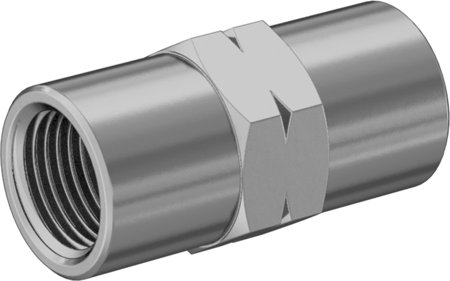 Sıkıştırılmış Gaz için Vidalı Hortum Bağlantısı, Konektör, CGA Numarası 032, 5/8"-18 UN/UNF Sağ Dişli