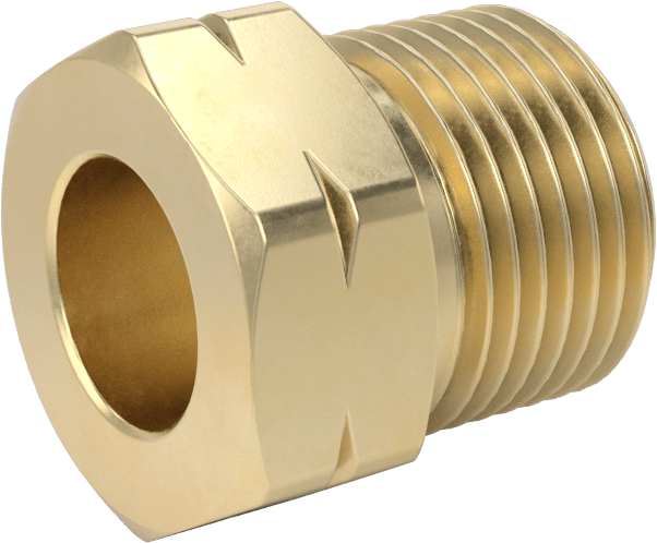 Sıkıştırılmış Gaz için Nipple Hortum Bağlantısı için Alüminyum Kaplı Pirinç BS 341 3 Numaralı Somun